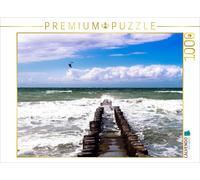 CALVENDO Puzzle Brise-Lames sur la Plage de la mer Baltique 1000 Pieces 64 x 48 cm from Andrea Dreegmeyer