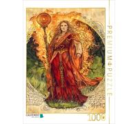 CALVENDO Puzzle Brigid the fire goddess | 1000 pieces, finished size 25.2 × 18.9