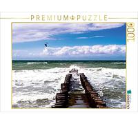 CALVENDO Puzzle Brise-Lames sur la Plage de la mer Baltique 1000 Pieces 64 x 48 cm from Andrea Dreegmeyer