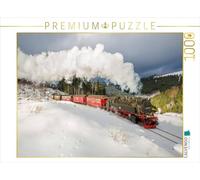 CALVENDO Puzzle Brockenbahn bei DREI Annen 1000 Teile Puzzle quer 1000 Pieces 64 x 48 cm from Steffen Gierok ; Magik Artist Design