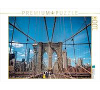 CALVENDO Puzzle Brooklyn Bridge - Brücke in Eine Neue Welt 1000 Teile Puzzle quer 1000 Pieces 64 x 48 cm from Peter Roder