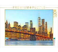 CALVENDO Puzzle Brooklyn Bridge, East River und Skyline von Downtown Manhattan |
