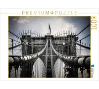 CALVENDO Puzzle Brooklyn Bridge - New York City | 1000 Teile Lege-Größe 64x48cm