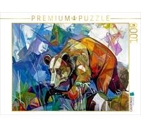 CALVENDO Puzzle Brown bear | 1000 pieces, finished size 25.2 × 18.9 in (64 × 48