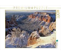 CALVENDO Puzzle Bryce Canyon National Park, Utah, États-Unis en Hiver | 1000 pièces - Taille à Plat 64 x 48 cm - Puzzle Photo pour des Heures de Bonheur