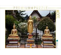 CALVENDO Puzzle Buddhas 1000 Teile Puzzle quer 1000 Pieces 64 x 48 cm from Sebastian Rost