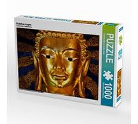 CALVENDO Puzzle Buddhas Augen 1000 Teile Puzzle quer 1000 Pieces 64 x 48 cm from CrystalLights by Sylvia Seibl