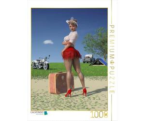 CALVENDO Puzzle Bunny 1000 Teile Puzzle Hoch 1000 Pieces 48 x 64 cm from Herbert Reinecke