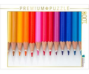 CALVENDO Puzzle Buntstifte 1000 Teile Puzzle quer 1000 Pieces 64 x 48 cm from Elisabeth Schittenhelm