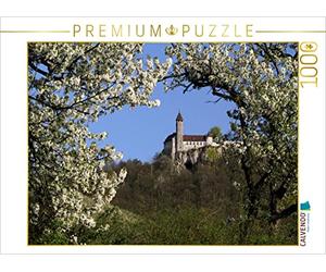 CALVENDO Puzzle Burg Teck Von der Owener Steige 1000 Teile Puzzle quer 1000 Pieces 64 x 48 cm from namibelephant