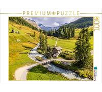 CALVENDO Puzzle Cabane dans la vallée de Fex 1000 Pieces 64 x 48 cm from Gerd-Uwe Neukamp