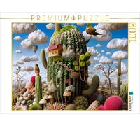 Puzzle · Villa Cactus avec Vue | Villa Kaktus · une maison faite de nature et de fantaisie · 1000 pièces · Format assemblé 64 × 48 cm · CALVENDO Puzzle