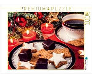 CALVENDO Puzzle Café de l'Avent 1000 Pieces 64 x 48 cm from Joachim Hasche
