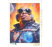 CALVENDO: Puzzle CALVENDO Space- | Illustration Space Opera · 2000 pièces · Format assemblé 90 × 67 cm · CALVENDO Puzzle