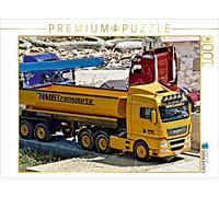 CALVENDO Puzzle Camion Man Jaune 1000 Pieces 64 x 48 cm from Günther Geiger