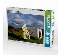 CALVENDO Puzzle Camping Hier et Aujourd'hui 1000 Pieces 64 x 48 cm from Steffani Lehmann
