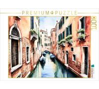 CALVENDO Puzzle Canal in Venice | 1000 pieces, finished size 25.2 × 18.9 in (64