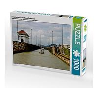 CALVENDO Puzzle Canal Panama, Miraflores Écluse 1000 Pièces Taille de la Pose 64 x 48 cm Photo Puzzle Image par U boeTtchEr