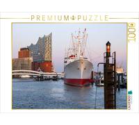 CALVENDO Puzzle Cap San Diego in the evening light | 1000 pieces, finished size
