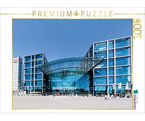 CALVENDO Puzzle Capitale Gare Centrale - La Gare Centrale de Berlin, inaugurée en 2006, est considérée comme l'une des Plus Modernes de Son Art. 1000 pièces - Taille de la Pose : 64 x 48 cm - Photo