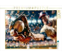CALVENDO Puzzle Capture de Baseball Brillante | 1000 Pièces Lege Taille 64 * 48cm Photo Puzzle pour Heures de Bonheur
