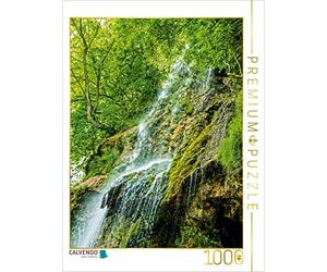 CALVENDO Puzzle Cascades en Allemagne, en France et dans Les îles Britanniques 1000 pièces Taille de la Pose 48 x 64 cm Photo Puzzle Image de Mark Bangert