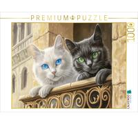 CALVENDO Puzzle Cat illustrations | 1000 pieces, finished size 25.2 × 18.9 in (6