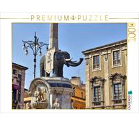 CALVENDO Puzzle Catania, the Elephant Fountain in Piazza del Duomo | 1000 pieces