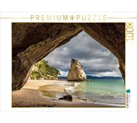 CALVENDO Puzzle Cathedral Cove - Nordinsel 1000 Teile Puzzle quer 1000 Pieces 64 x 48 cm from TomKli