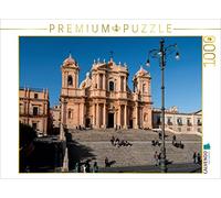 CALVENDO Puzzle Cathédrale Baroque San Nicolo?, NOTO 1000 pièces Taille de la Pose 64x48cm Photo Puzzle Image de Olaf Bruhn