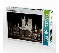 CALVENDO Puzzle Cathédrale médiévale de Lincoln 1000 Pieces 64 x 48 cm from Christian Hallweger