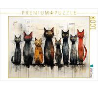 CALVENDO Puzzle Cats | 1000 pieces, finished size 25.2 × 18.9 in (64 × 48 cm) |