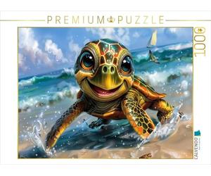 CALVENDO Puzzle Cavalier des Vagues en Miniature | 1000 pièces de Taille de la Pose 64 x 48 cm Puzzle Photo pour des Heures heureuses