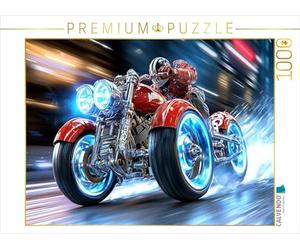 CALVENDO Puzzle Ce vélo a Plus d'IA Que Mon Professeur de mathématiques | 1000 pièces de Taille 64 x 48 cm Puzzle Photo pour des Heures heureuses
