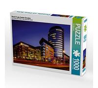 CALVENDO Puzzle Centre du Commerce Mondial de Dresde 1000 Pieces 64 x 48 cm from Dirk Meutzner
