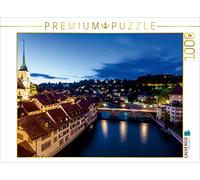 CALVENDO Puzzle Centre Historique de la Ville avec l'église de Nydegg à Berne 1000 Pieces 64 x 48 cm from Werner Dieterich