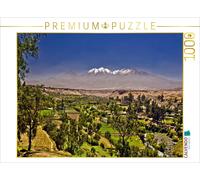 CALVENDO Puzzle Volcan Chachani 6057 m 1000 pièces Taille de la Pose 64 x 48 cm Photo Puzzle Image de Peter Lachenmayr