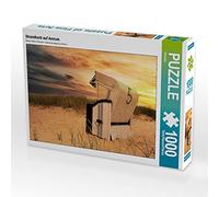 CALVENDO Puzzle Chaise de Plage sur Amrum 1000 Pieces 64 x 48 cm from Sarnade