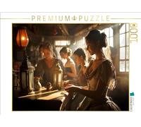 CALVENDO Puzzle Chambre de Femme dans Le Far West | Taille de la Pose cm Puzzle Photo pour des Heures heureuses