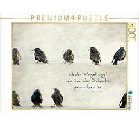 CALVENDO Puzzle Chaque Oiseau Chante en Faisant Pousser Son Bec. 1000 Pieces 64 x 48 cm from Heike Hultsch