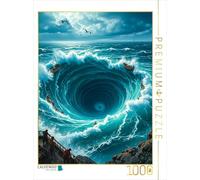 CALVENDO Puzzle Charybdis, gigantesque Trudel de mer Mortel | 1000 pièces de Ponte Taille 48 x 64 cm Puzzle Photo pour des Heures heureuses