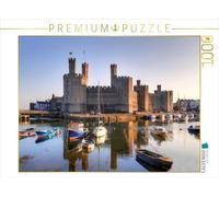 CALVENDO Puzzle Château de Caernarfon 1000 Pieces 64 x 48 cm from Joana Kruse