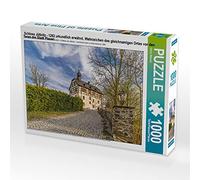 CALVENDO Puzzle Château de Jößnitz - mentionné dans Un Document de 1282. Point de repère du Village du même nom aux Portes de la Ville de Plauen. 1000 Pieces 64 x 48 cm from Studio-Fifty-Five