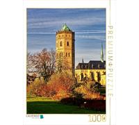 CALVENDO Puzzle Château d'eau et Chapelle de Tilbeck à Havixbeck 1000 Pieces 48 x 64 cm from Paul Michalzik