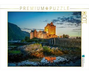 CALVENDO Puzzle Château d'Eilean Donan en soirée 1000 Pieces 64 x 48 cm from Holger John