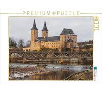 CALVENDO Puzzle Château Rochlitz | 1000 pièces Taille de la Pose 64 x 48 cm Puzzle Photo pour des Heures heureuses