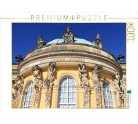 CALVENDO Puzzle Château Sanssouci à Potsdam | 1000 pièces Taille de la Pose 64 x 48 cm Photo Puzzle Heures