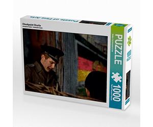 CALVENDO Puzzle Checkpoint Charlie 1000 Pieces 64 x 48 cm from Walter Schönenbröcher