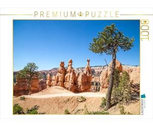 CALVENDO Puzzle Chemin de randonnée Bryce Canyon à Travers Les Formations rocheuses 1000 Pieces 64 x 48 cm from Melanie Viola
