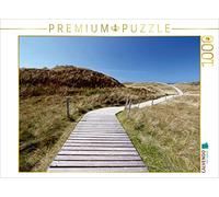 CALVENDO Puzzle Chemin vers la mer/œil à la mer - 1000 pièces - Dimensions : 64 x 48 cm - Puzzle Photo pour des Heures de Bonheur